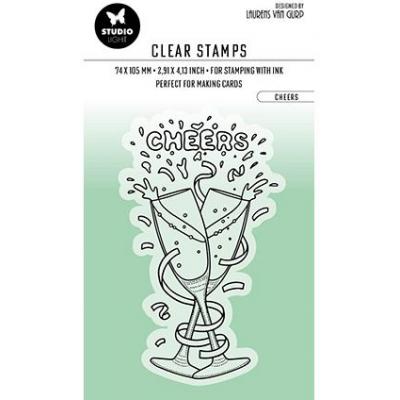 StudioLight Creative By Laurens Nr.353 Clear Stamp - Party Cheers