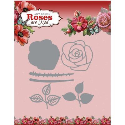 Find It Trading Amy Design Roses Are Red Dies - Build-Up Rose