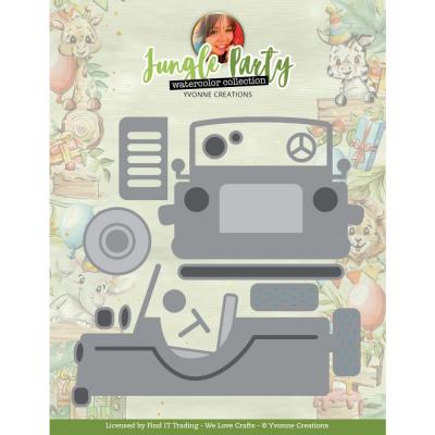 Find It Trading Yvonne Creations Jungle Party Dies - Jungle Car