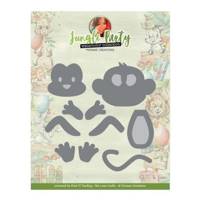 Find It Trading Yvonne Creations Jungle Party Dies - Jungle Monkey