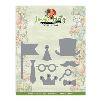 Find It Trading Yvonne Creations Jungle Party Dies - Jungle Accessories