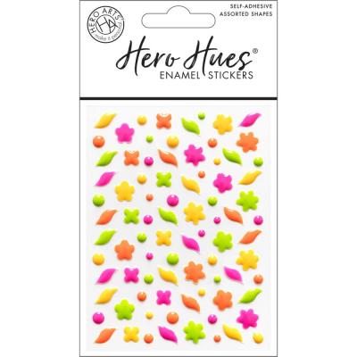 Hero Arts Embellishments - Enamel Dots Floral