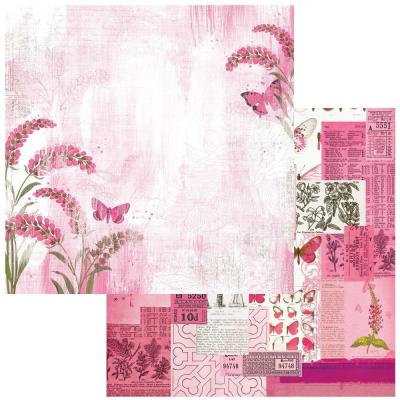 49 And Market Spectrum Gardenia Designpapier - Classics Pink Skies