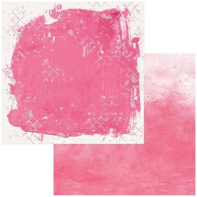 49 And Market Spectrum Gardenia Designpapier - Solid Pink