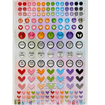 49 And Market Spectrum Gardenia Embellishments - Wishing Bubbles & Baubles