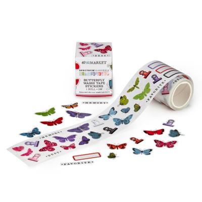 49 And Market Spectrum Gardenia Washi Tape - Butterfly