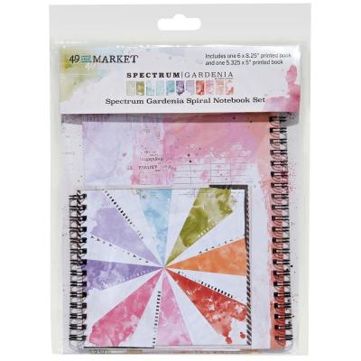 49 And Market Spectrum Gardenia - Spiral Notebook Set