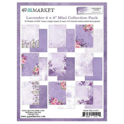 49 And Market Color Swatch Lavender Designpapiere - Mini Collection Pack