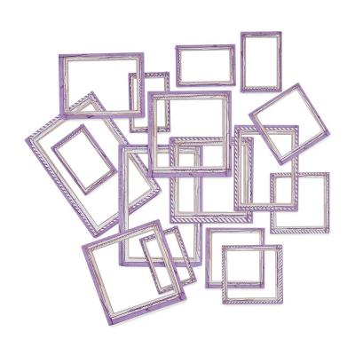 49 And Market Color Swatch Lavender Die Cuts - Frame Set