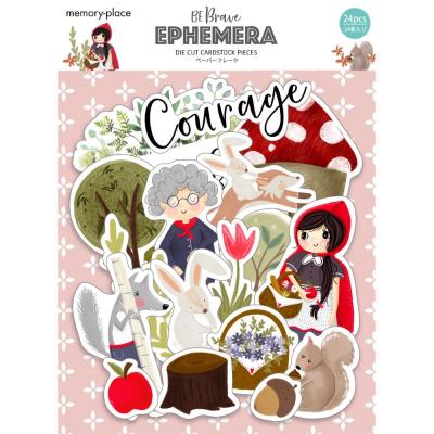 Asuka Studio Be Brave Die Cuts - Ephemera