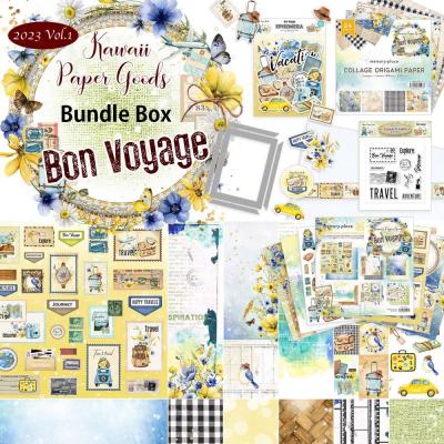 Asuka Studio Bon Voyage Designpapiere - Bundle Box