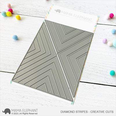 Mama Elephant Creative Cuts - Diamond Stripes