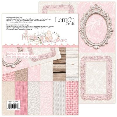 LemonCraft Mums & Love Designpapiere - Basic Paper Pad