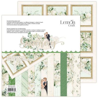 LemonCraft Greenery Designapiere - Paper Pad