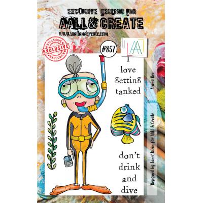 AALL & Create Clear Stamps Nr. 857 - Scuba Dee