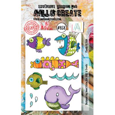 AALL & Create Clear Stamps Nr. 858 - Plenty Of Fish