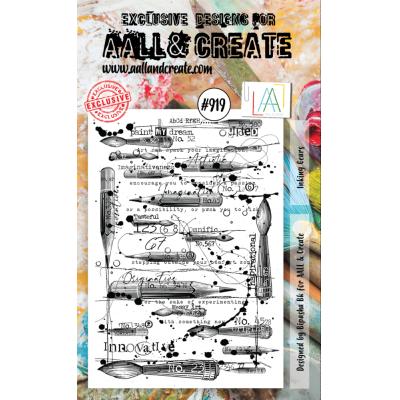 AALL & Create Clear Stamps Nr. 919 -  Inking Gears