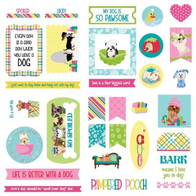 Photoplay Paper Pampered Pooch Die Cuts - Ephemera