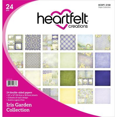 Heartfelt Creations Designpapiere -  Iris Garden
