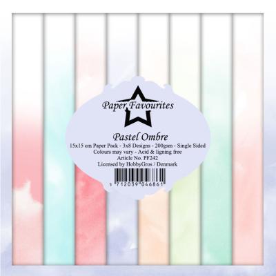 Dixi Craft Paper Favourites Pastel Ombre Designpapiere - Paper Pack