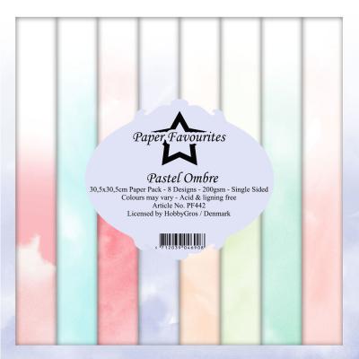 Dixi Craft Paper Favourites Pastel Ombre Designpapiere - Paper Pack