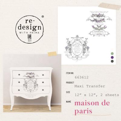 Prima Marketing Re-Design Transferpapiere - Maison De Paris
