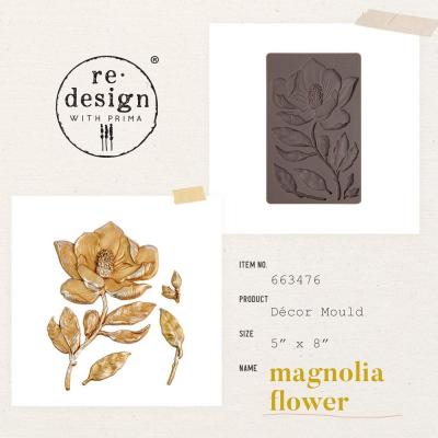 Prima Marketing Re-Design Mould - Magnolia Flower
