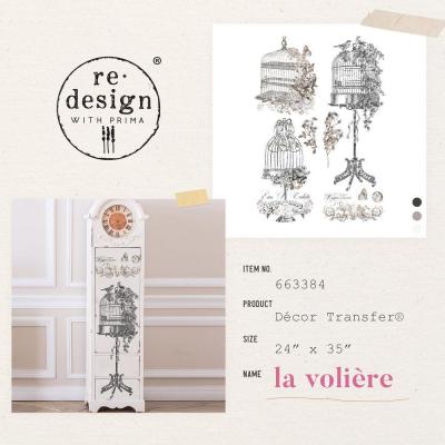 Prima Marketing Re-Design Transferpapier - La Volière