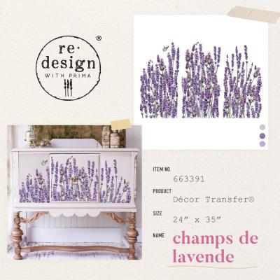 Prima Marketing Re-Design Transferpapier - Champs De Lavende