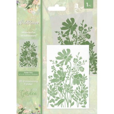 Crafter's Companion Wildflower Embossingfolder -  Wonderful Wildflowers