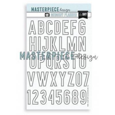 Masterpiece Design Die Set - Letter Fun