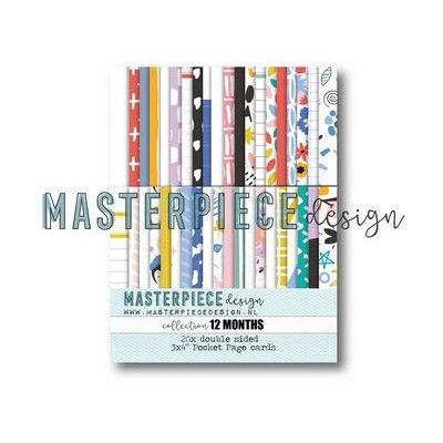 Masterpiece Design 12 Months Designpapiere - Paper Pad
