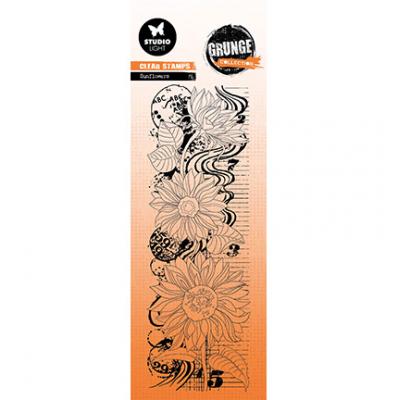 StudioLight Grunge Collection Clear Stamps - Sunflower