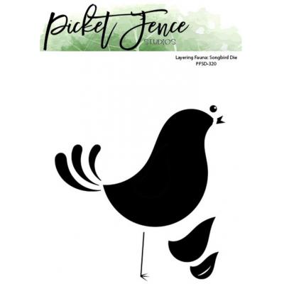 Picket Fence Studios Die - Layering Fauna: Songbird