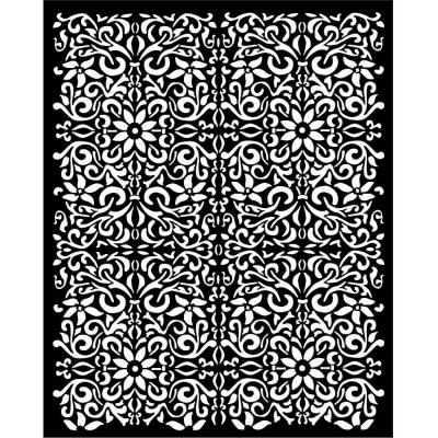 Stamperia Vintage Library Stencil - Texture