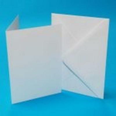 Craft UK Karten und Umschläge - Card & Envelopes Premium White