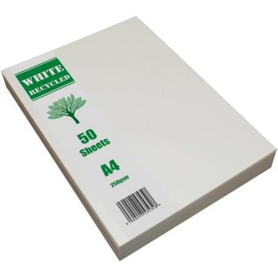 Craft UK Cardstock - Recycled Card White