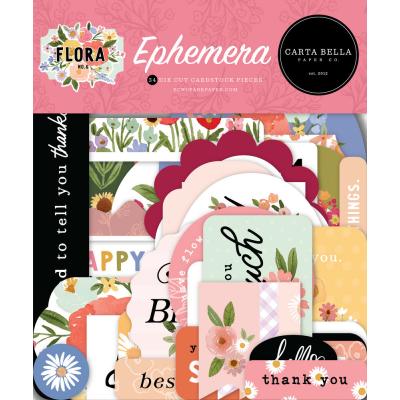 Carta Bella Flora No. 6 Die Cuts - Ephemera