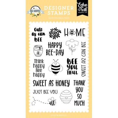 Echo Park Echo Park Clear Stamps - Cute As Can Bee