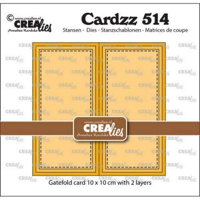 Crealies Cardzz CLCZ514 Stanzschablonen - Gatefold Karte