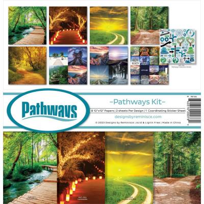 Reminisce Pathways Designpapiere - Collection Kit