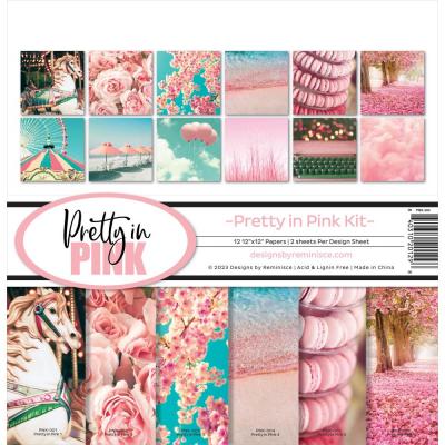 Reminisce Pretty In Pink Designpapiere - Collection Kit