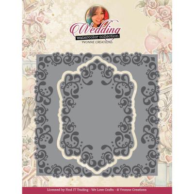 Find It Trading Yvonne Creations Wedding Dies - Wedding Frame