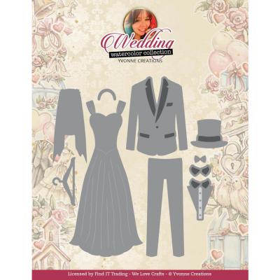 Find It Trading Yvonne Creations Wedding Dies - Well Dressed