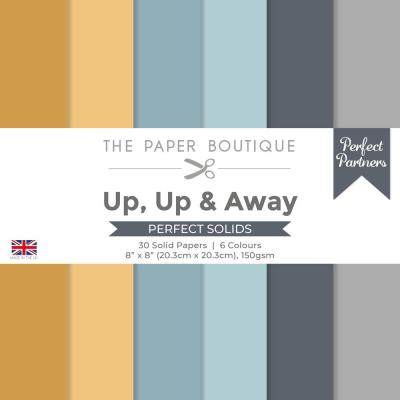 The Paper Boutique  Up, Up & Away Designpapiere - Solid Papers