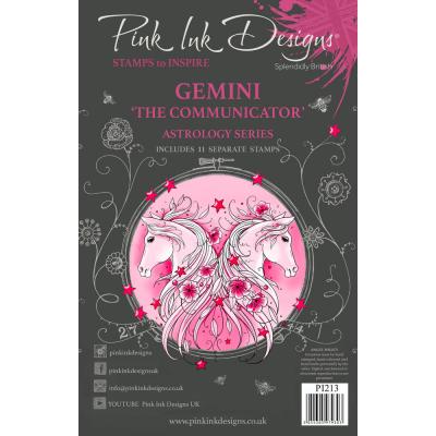 Creative Expressions Pink Ink Designs Clear Stamps - Gemini 