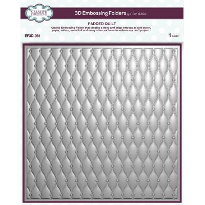 Creative Expressions Sue Wilson 3D Embossingfolder - Padded Quilt