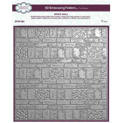 Creative Expressions Sue Wilson 3D Embossingfolder - Brick Wall