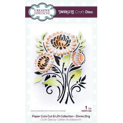 Creative Expressions Cathie Shuttleworth Cut And Lift - Zinnia Zing