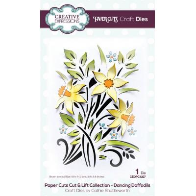 Creative Expressions Cathie Shuttleworth Cut And Lift - Dancing Daffodils